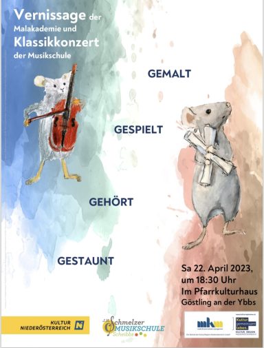 Klassikkonzert und Ausstellung der Malakademie KIDS